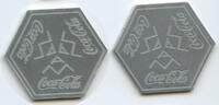 Unbestimmt Getränkemarke Getränk Wertmarke Jeton Token G11278 - Coca Cola -