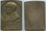Österreich Wien Große Bronzeplakette einseitig G1200 - Bundeskanzler Dr. Ignaz Seipel 1876-1932 -