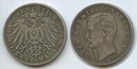 Bayern Königreich 2 Mark Silber S0158 - Otto 1886-1913 - Kingdom of Bavaria German states -