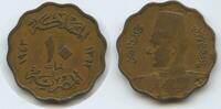 Ägypten 10 Milliemes G13941 - Farouk I. 1936-1952 Egypt -