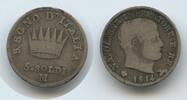 Italien-Königreich (unter Napoleon) 5 Soldi Silber M#6749 - Napoleon I. 1804-1814 Italy Napoleonic Kingdom -