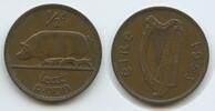 Irland Half Penny (½ Pingin) G6414 - Sow standing left with five Piglets Ireland -
