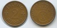 Island 2 Aurar G0668 - Christian X. 1912-1947 Ísland - Kingdom of Iceland -