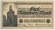 Deutsches Reich Weimar Schleswig-Holstein 5 Millionen Mark Notgeldschein Inflation GB791 - Stadt Altona Notgeld Paper Money -