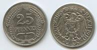 Deutsches Reich Kaiserreich 25 Pfennig G4637 - Germany Empire Wilhelm II. -