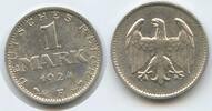 Deutsches Reich Weimar 1 Mark Silber S0516 - Germany Weimar Republic -