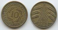 10 Reichspfennig 1933 J Hamburg Deutsches Reich Weimar G10322 - Germany Weimar Sehr Schön - Vorzüglich