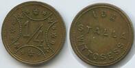 Tschechoslowakei Böhmen Bitozeves Hopfenmarke 1/4 Hopfen Wertmarke T715 - Wittosess Ida Stalla - Czechoslovakia Czechoslovak Republic -