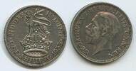 Großbritannien United Kingdom One Shilling Silber (1 Shilling) H0730 - King George V. 1910-1936 Great Britain -