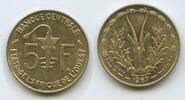 Französisch Westafrika 5 Francs CFA G13248 - Gazelle - Central Bank of Western African States -