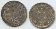 DeutscheS Reich Kaiserreich 1 Mark Silber S0576 - Wilhelm II. 1888-1918 Germany Empire -