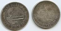 Bundesrepublik Deutschland Nordrhein-Westfalen Silbermedaille G11144 - Hafenkonzert Duisburg-Ruhrort - Schifferbörse um 1916 -