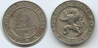 Belgien Königreich 5 Centimes (5 Centiemen) M#5365 - Leopold II. 1865-1909 Belgium -