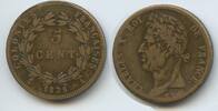 Französische Kolonien Guyana French Guiana 5 Centimes G2672 - Guadeloupe Martinique Saint Dominique French colonies Charles X. -
