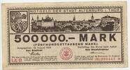 Deutsches Reich Weimar 500.000 Mark Banknote Notgeld GB787 - Notgeld der Stadt Altenburg i.Thür. - Notgeld Paper Money Germany -