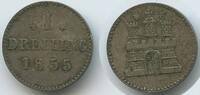 Hamburg Freie Hansestadt 1 Dreiling 1851 H1269 - Free Hanseatic City Vorzüglich