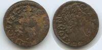 Polen Litauen 1 Schilling (Szeląg koronny) G3909 - Johann Kasimir Vasa 1649-1668 Polish–Lithuanian Commonwealth Poland -