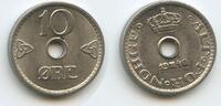 Norwegen 10 Öre (10 Øre) G2385 - Haakon VII. 1905-1957 - Norge Norway -
