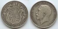 Großbritannien Half Crown (½ Crown) Silber H0529 - King George V. 1910-1936 Great Britain United Kingdom -
