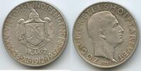 2 Franga Ari Silber 1937 R Rom Albanien G6715 - 25th Anniversary of Independence - Präsident Amet Zogu Albania Fast Vorzüglich, Patina