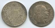 Österreich Kaiserreich 1 Florin (Fl, Gulden) Silber G5658 - Kaiser Franz Joseph I. 1848-1916 Austria -