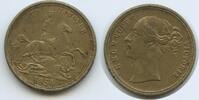 Großbritannien Great Britain United Kingdom Rechenpfennig Jeton Spielmünze G7030 - To Hanover - Queen Victoria Regina -