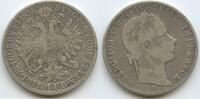 Österreich Kaiserreich Wien 1 Florin (Fl, Gulden) Silber M#8290 - Kaiser Franz Joseph. 1848-1916 Austria -