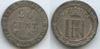 Westfalen Königreich 20 Centimes Silber G6831 - Hieronymus Napoleon 1807-1813 Westphalen -