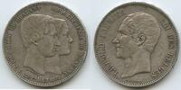 Belgien Königreich 5 Francs Silber M#8246 - Marriage of The Duke - Leopold I. 1831-1865 Belgium -