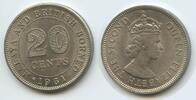 Britisch Malaysia - Malaya and British Borneo 20 Cents G7618 - Queen Elizabeth II. -