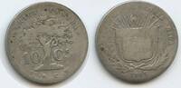 Costa Rica 10 Centavos Silber M#6991 - America Central - Republic of Costa Rica -