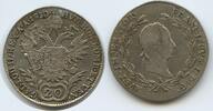 Österreich Kaiserreich 20 Kreuzer Silber M#6616 - Franz II. 1792-1835 Austria -