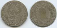 RDR Österreich 20 Kreuzer Silber M#6624 - Joseph II. 1764-1790 Austria -