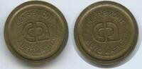 Großbritannien Great Britain United Kingdom Token Wertmarke Jeton G4998 - Claremont Automatics - Amusement token, Game machine, Arcade token -