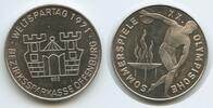Deutschland Bundesrepublik Baden-Württemberg Silbermedaille Olympische Spiele München GX1425 - Bezirkssparkasse Offenburg Weltspartag - XX. Olympische Sommerspiele -