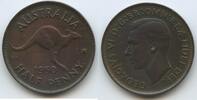 Australien ½ Penny (Half Penny) G2719 - Känguru King George VI. Australia -