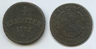RDR Österreich Vorderösterrich 1/2 Kreuzer G14989 - Burgau Maria Theresia 1740-1780 Austria -