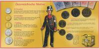 KMS GN368 - Österreich KMS Schilling Mint Set 2000 Kursmünzsatz Hdgh Handgehoben -