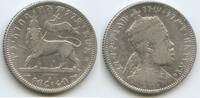 ¼ Birr Silber 1895 A (EE1903) Äthiopien H0804 - Menelik II. 1889-1913 Ethiopia Schön - Sehr schön