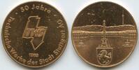 Deutschland Bundesrepublik Baden-Württemberg Bronzemedaille GY150 - 50 Jahre Technisches Werke der Stadt Stuttgart AG. - TWS -