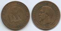 Frankreich 10 Centimes G1849 - Napoleon III. 1852-1870 France -