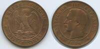 Frankreich Stassburg 10 Centimes G1856 - Napoleon III. 1852-1870 France -
