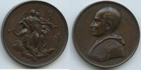 Vatikan Italien-Kirchenstaat Roma Große Bronzemedaille Papst Leo XIII. 1878-1903 M#8722 - Auf die Öffnung des vatikanischen, apostolischen Archivs -