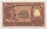 Italien Republik 100 Lire GB556 - Italia Elmata Italy Banknote -