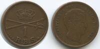 1 Rigsbankskilling G16542 - Denmark 1842 FK/VS KM#726.2 Christian VIII Dänemark -