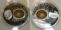 10 Dollars mit kolorierter Glasintarsie 2012 Cook Inseln GS577 - Windows of History - RMS Titanic Cook Islands Prooflike in original Kapsel