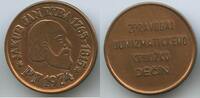 Tschechoslowakei CSSR Kupfermedaille M#8001 - Jakub Jan Ryba 1765-1815, Komponist, Lehrer, Dichter -