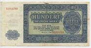 Deutsche Demokratische Republik 100 Mark Banknote GB141 - Hundert deutsche Mark Geldschein DDR -