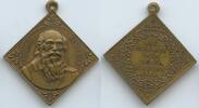 Deutsches Reich Kaiserreich Medaille Klippe Turner GX1389 - Johann Friedrich Ludwig Christoph Jahn 1778-1852 -