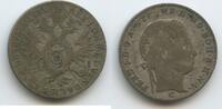 Österreich Kaiserreich Böhmen 3 Kreuzer Silber M#8296 - Ferdinand I. 1835-1848 Austria Bohemia -
